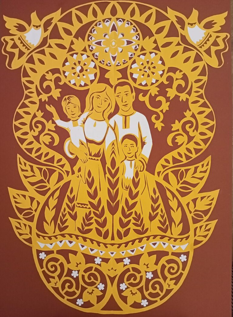 Витинанка Родина