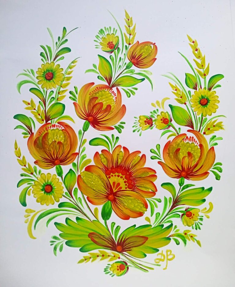 Квіти збирала