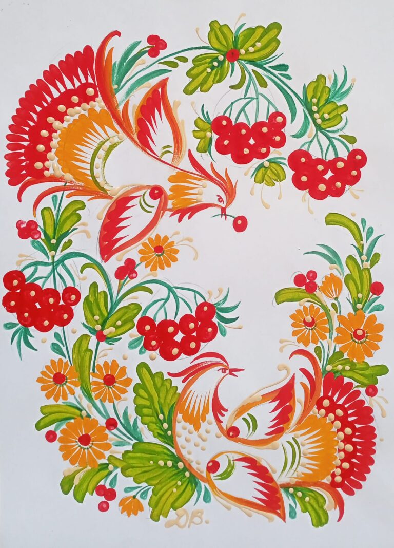 Пташки з калиною